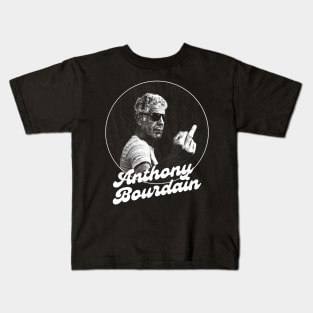 Anthony Bourdain pose Kids T-Shirt